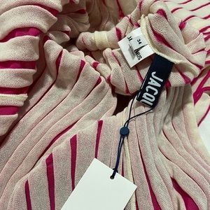 Jacquemus La Robe Jacques Rib Knit Cardigan Dress